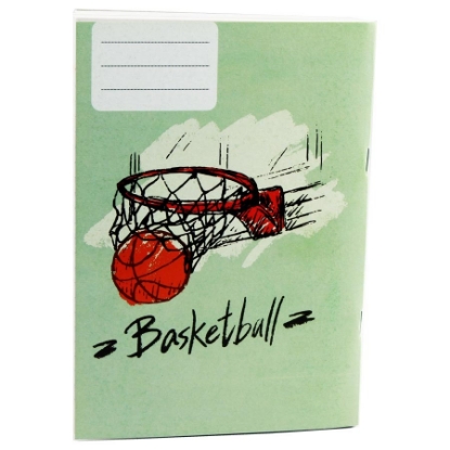 Picture of School stapled Notebook CR7 Lined 100 sheets 16 x 22.5 cm 70 gsm