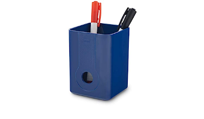 Picture of MAS PEN HOLDER CUP PLASTIC RECTANGLE BLUE MODEL 1440