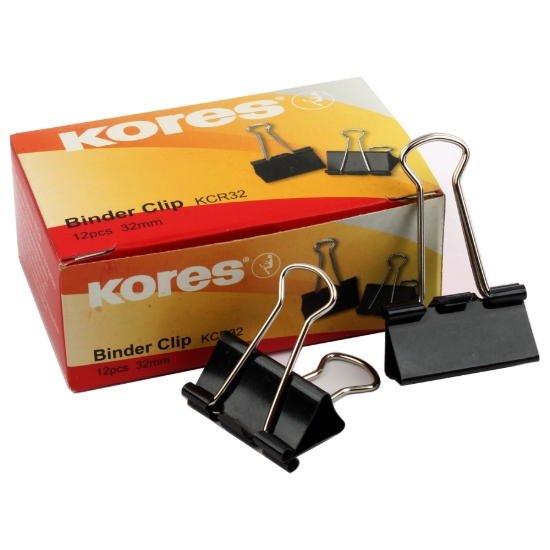 Picture of Clip binder of 32 mm Kores Model KCR32