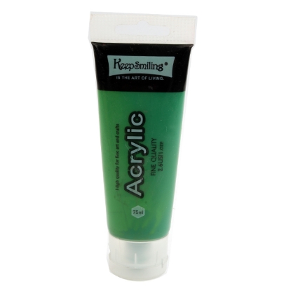 Picture of KEEPSMILING ACRYLIC COLOR TUBE 75 ML GREEN MODEL 602