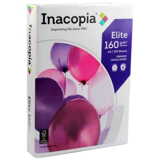 Bild von Fotokopierpapier Pack 250 Blatt A4 160 g - Inacopia Elite