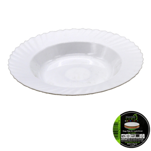 Picture of Round Plate Plastic - Mintra 05304