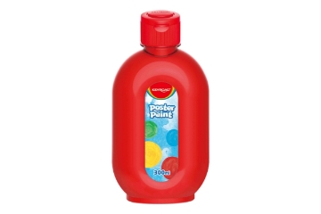 Show details for Poster colors, red color, 300 ml, Keyroad KR971831 Picture of Poster colors, red color, 300 ml, Keyroad KR971831