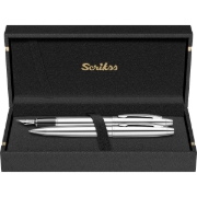 Picture of Nobel set 35 2 ballpoint pens + Ink + 3 Cartridges Silver Model 54373