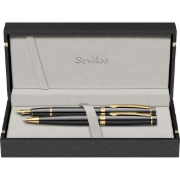 Picture of طقم هونر 38 2 قلم جاف + حبر + 3 خرطوش أسود وذهبي – سكريكس 62521