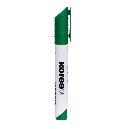 Picture of School and Office Supplies - Whiteboard Marker Pens with Round Tip, Dry Wipe and Low-Odor Ink - Kores XW1