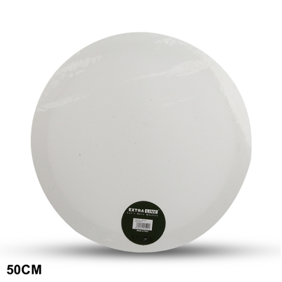 Image de Châssis rond en coton naturel blanc 380g 50cm - Ligne supplémentaire