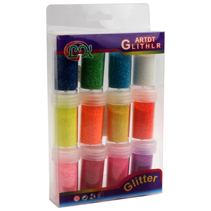 Picture of 12- Glitter Jar Set-6005