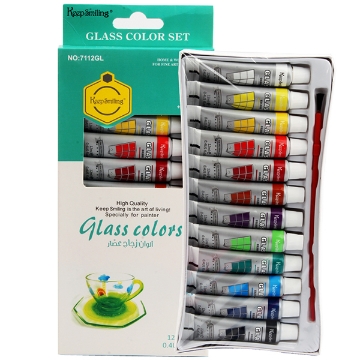 Zeige Details für Keep Smiling Glasfarbe, 12ml Tuben, 12 Farben - Modell 7112GL Bild von Keep Smiling Glasfarbe, 12ml Tuben, 12 Farben - Modell 7112GL