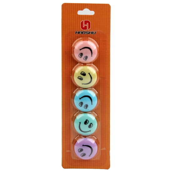 Picture of كارت مغناطيس وجه باسم دائري الشكل 5/ كارت متعدد الألوان – HAOSHU X3005M