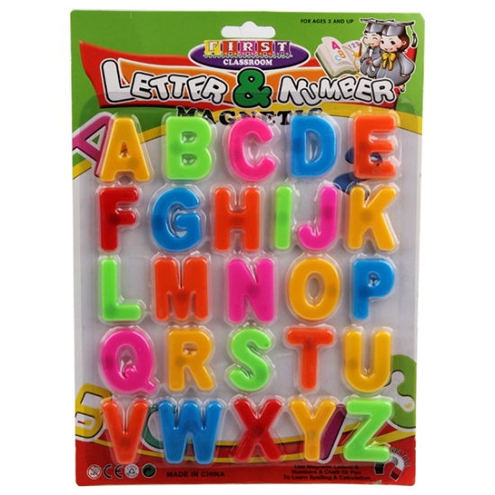 Picture of Educational Plastic English Letters Magnet 21 x 28.5 cm - joy & learn 8201