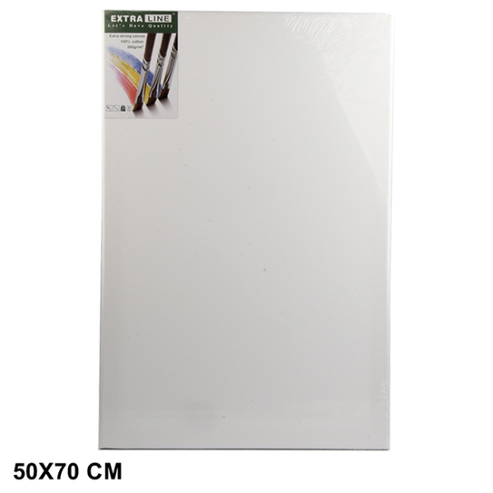 图片 天然棉帆布底盘，白色 380 克 50 * 70 厘米 - Extra Line RF-21