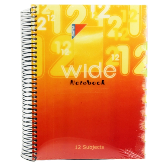Picture of Wirebound Notebook, 288 Sheets A4 - Mintra Wide 5.