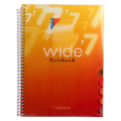 Picture of Notebook University Wired Squares 168 Sheets 28 * 20.2 cm A4 - Mintra Wide 7.