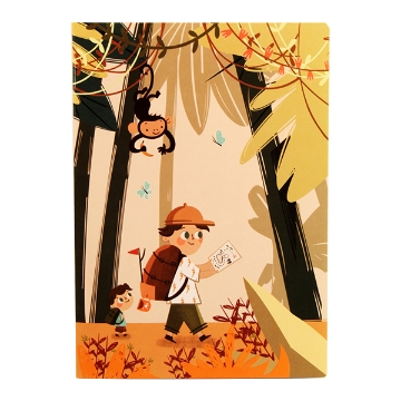 Show details for English Shapes Notebook 120 Sheets 20 x 28 cm Picture of English Shapes Notebook 120 Sheets 20 x 28 cm