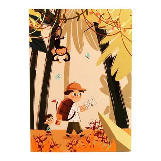 Image de Cahier Anglais Formes 120 Feuilles 20 x 28 cm