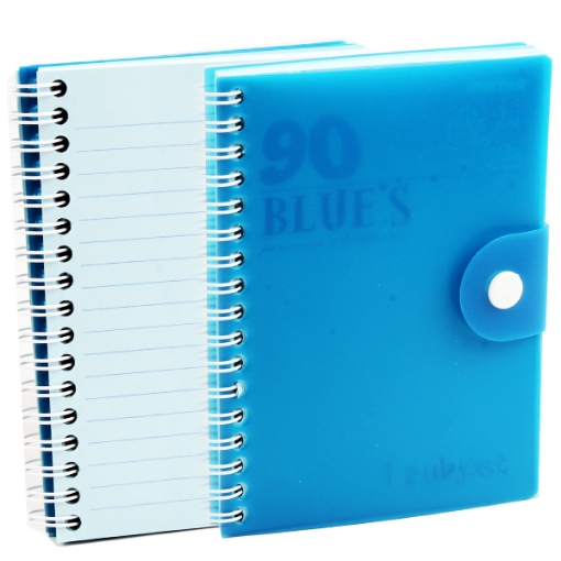 Picture of Notebook Wirebound with Capsule 90 Sheets A6 70 gsm - Mintra Ninety.