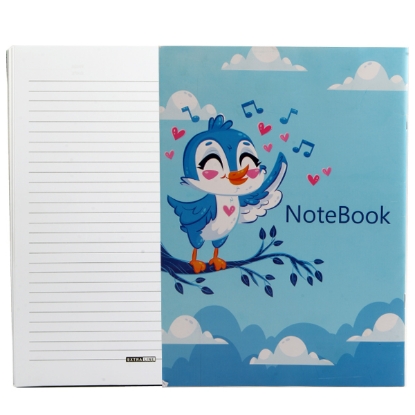 Picture of SCHOOL NOTEBOOK EXTRALINE STAPLED 40 PAPERS 70 GM A4