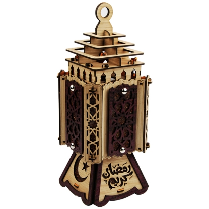 Picture of WOODEN LANTERN