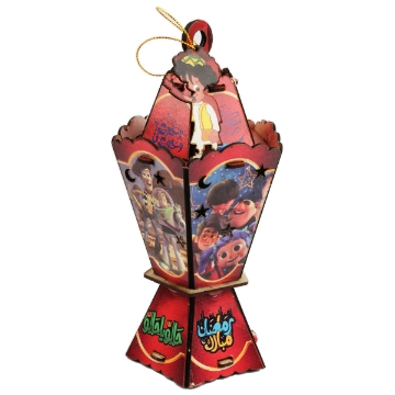 Show details for WOODEN LANTERN PENTAGON ZIAD SOUND AND LIGHT Picture of WOODEN LANTERN PENTAGON ZIAD SOUND AND LIGHT