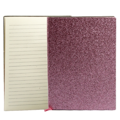 Picture of Note book A5 PU with pen holder with rubber