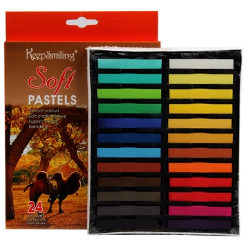 Show details for Soft Pastel Colors 24 Colors – Keep Smiling Model HS-3024 Picture of Soft Pastel Colors 24 Colors – Keep Smiling Model HS-3024