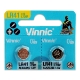 Show details for Vinnic Alkaline Watch Battery 1.5V, Size 7.9 × 3.6 mm - Model L736F-LR41 Picture of Vinnic Alkaline Watch Battery 1.5V, Size 7.9 × 3.6 mm - Model L736F-LR41
