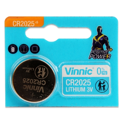 Picture of VINNIC WATCH BATTERY LETHIUM 3 V MODEL CR2025