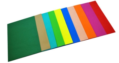 Picture of COLORED FOAM PLAIN 10 / PACKAGE