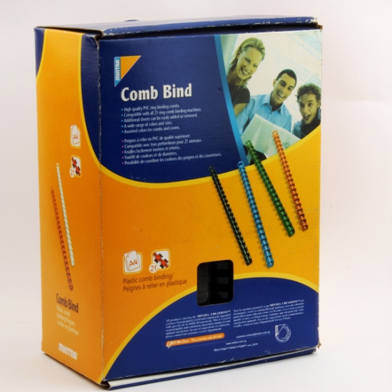 Bild von Würfelstäbchenbox Kunststoff 21 Ringe 38 mm 50 Stück Mintra