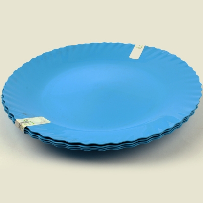 Picture of ROUNDED FLATE PLATES 25 CM COLORED MODEL 3649