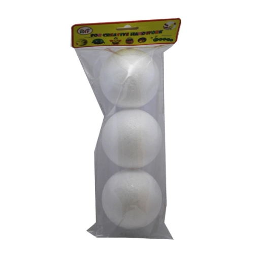 Picture of 3-Pack Foam Balls White 8 cm - Simba Y002.