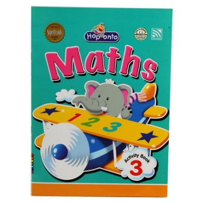 Picture of math activity book 3 Hop onto