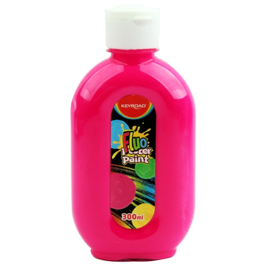 Bild von Keyroad Poster Flow Farbflasche, Leuchtendes Pink, 300 ml – Modell KR972107