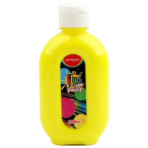 Picture of Poster Colors Bottle fluo yellow 300 ml Keyroad Model KR972109