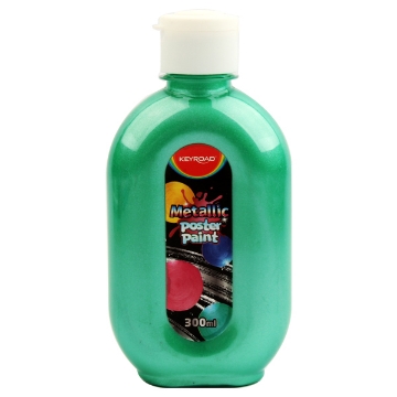 Zeige Details für Plakatfarben Flasche Metallic Grün 300 ml Keyroad Modell KR972115 Bild von Plakatfarben Flasche Metallic Grün 300 ml Keyroad Modell KR972115