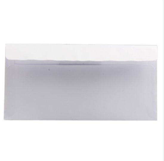 Bild von Selbstklebender amerikanischer Umschlag Weiß 100 g 11*22 cm – Extra Linie