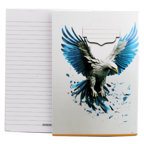 Bild von Linienheft, 60 Blatt, Größe 16 * 22,5 cm, weißes Papier, 60 g/m² – EXTRA LINE