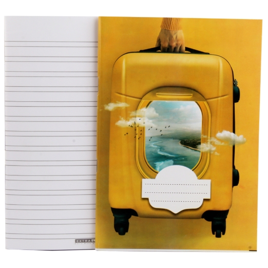 Bild von Englisches Schulheft 60 g 40 Blätter ‎ 16,5 * 22,5 cm 60 g Kissenbezug - Extra Linie