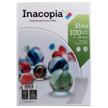 显示明细 复印纸包 100 张 A4 100 克 - Inacopia Elite 图片 复印纸包 100 张 A4 100 克 - Inacopia Elite