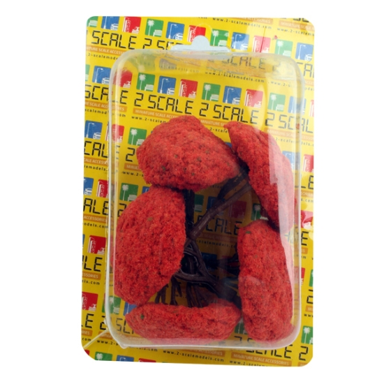 Picture of علبة شجر أفرع أحمر (5 قطع) 50 : 1