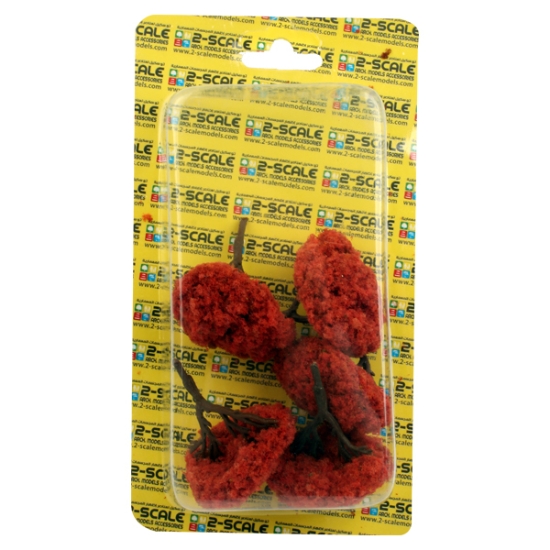 Picture of علبة شجر أفرع أحمر (5 قطع) 100 : 1