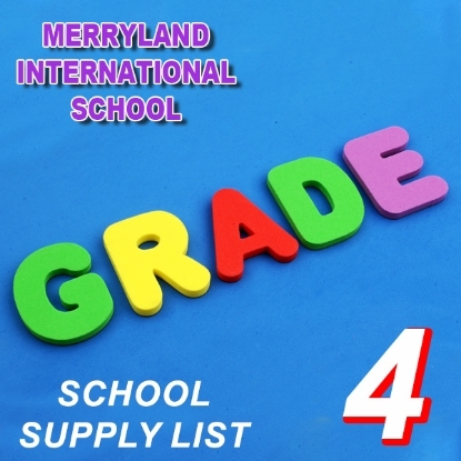 Picture of School Supplies List – Maryland International School – Fourth Grade