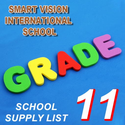 Picture of School Supplies List – Smart Vision International School Second Secondary Grade