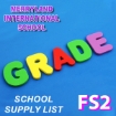 Picture of School Supplies List - Merryland International School FS2