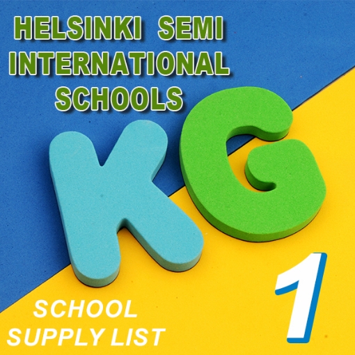 Picture of School Supplies List – Helsinki Language School KG1