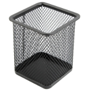 Picture of Simba Square Mesh Metal Pen Holder Black Model H804
