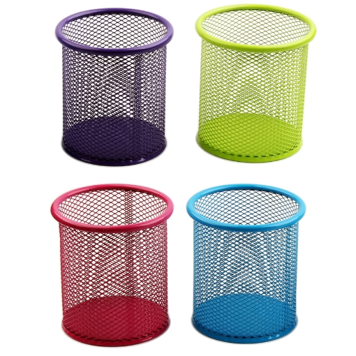 Picture of Round mesh pen holder - H802C