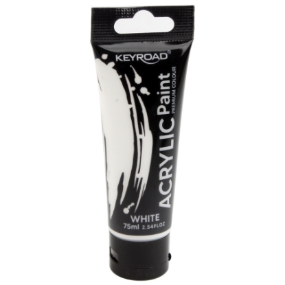 Picture of Keyroad Acrylic Paint 75 ml White KR972203