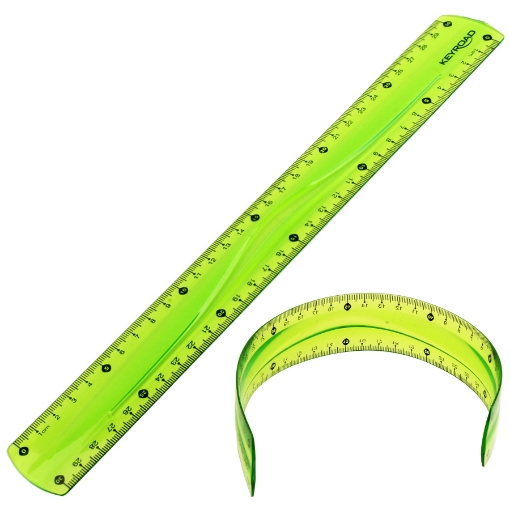 Picture of 1pc 30cm flexible ruler/OPP bag with header